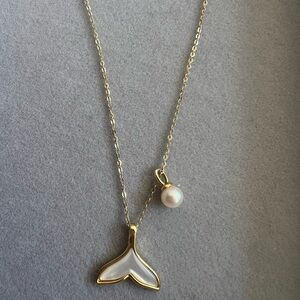 Dolphin Whale Tail Necklace
